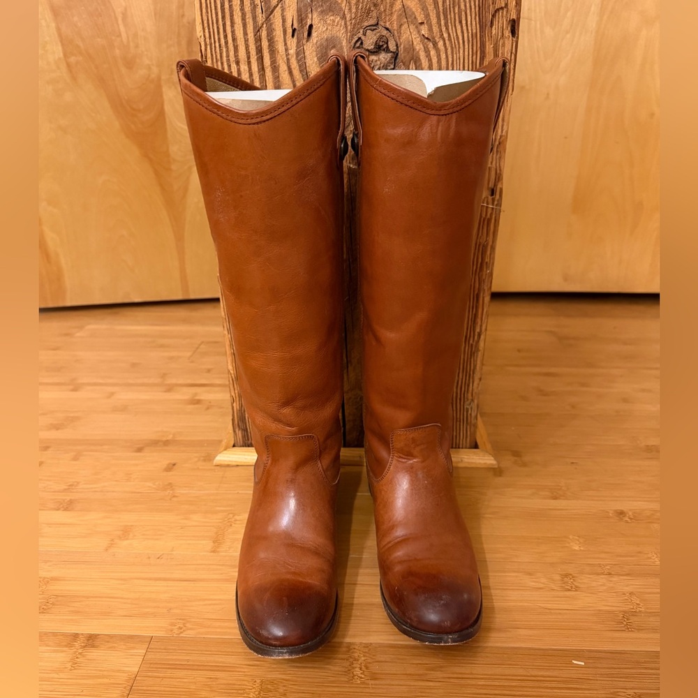 Frye Wide Calf Melissa Button Boots